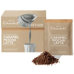 Caramel Hot Chocolate|Mocha Latte<Hotel Chocolat Caramel Mocha Latte Hot Chocolate Sachets