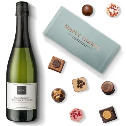 Chocolate Hampers|Chocolate Gift Sets<Hotel Chocolat Chocolate Pocket & Prosecco Thank-You Gift