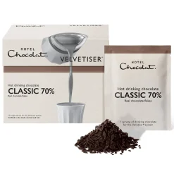 Dark Hot Chocolate|Vegan Hot Chocolate<Hotel Chocolat Classic 70% Hot Chocolate Sachets