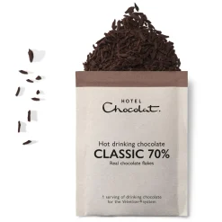 Dark Hot Chocolate|Vegan Hot Chocolate<Hotel Chocolat Classic 70% Hot Chocolate Sachets