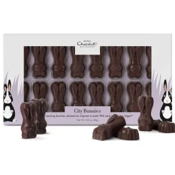 Dark Chocolate|Chocolate Without Alcohol<Hotel Chocolat Dark Chocolate City Easter Bunnies