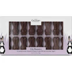 Dark Chocolate|Chocolate Without Alcohol<Hotel Chocolat Dark Chocolate City Easter Bunnies