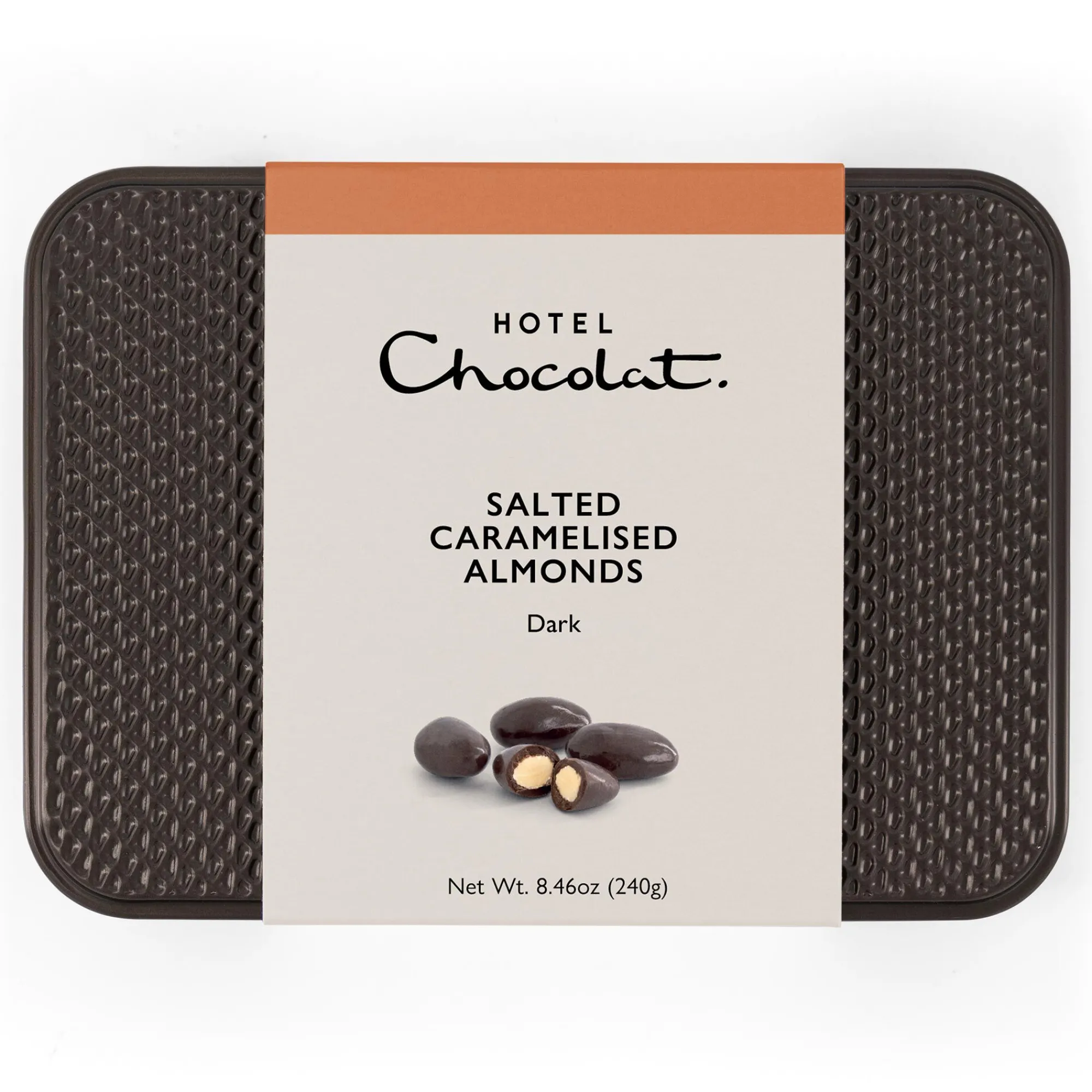 Dark Chocolate|Nut Chocolate<Hotel Chocolat Dark Chocolate Salted Caramelised Almonds Gift Tin