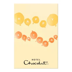 Vegetarian Chocolates|Letterbox Gifts<Hotel Chocolat Everything H-box with Birthday Balloons Sleeve