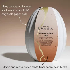 Chocolate Without Alcohol<Hotel Chocolat Exquisitely Nutty Extra-Thick Easter Egg