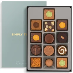 Chocolate Without Alcohol|Chocolate Boxes<Hotel Chocolat Exquisitely Nutty H-box with Simply Thanks Sleeve