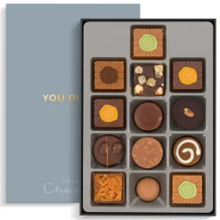 Chocolate Without Alcohol|Chocolate Boxes<Hotel Chocolat Exquisitely Nutty H-box with You Did It Sleeve