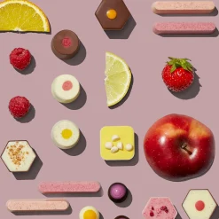 Vegetarian Chocolates|Chocolate Without Alcohol<Hotel Chocolat Exuberantly Fruity H-box With Valentines Day Sleeve