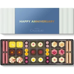 Chocolate Without Alcohol|Letterbox Gifts<Hotel Chocolat Exuberantly Fruity Sleekster with Happy Anniversary Sleeve