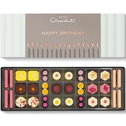 Chocolate Without Alcohol|Letterbox Gifts<Hotel Chocolat Exuberantly Fruity Sleekster with Happy Birthday Sleeve