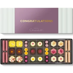 Chocolate Without Alcohol|Letterbox Gifts<Hotel Chocolat Exuberantly Fruity Sleekster with Congratulations Sleeve