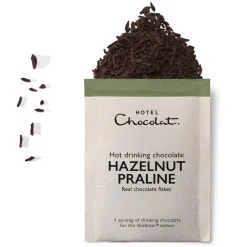 Hot Chocolate Sachets|Hot Chocolate Flakes<Hotel Chocolat Hazelnut Praline Hot Chocolate Sachets