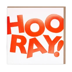 Birthday Cards<Hotel Chocolat Hooray Blank Greetings Card