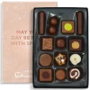 Chocolate Without Alcohol|Letterbox Gifts<Hotel Chocolat Milk to Caramel H-box with A Little Sparkle Sleeve