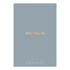 Chocolate Without Alcohol|Letterbox Gifts<Hotel Chocolat Milk to Caramel H-box with You Did It Sleeve