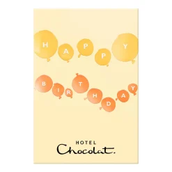 Chocolate Without Alcohol|Letterbox Gifts<Hotel Chocolat Patisserie H-box with Birthday Balloons Sleeve