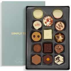 Chocolate Without Alcohol|Letterbox Gifts<Hotel Chocolat Patisserie H-Box with Simply Thanks Sleeve