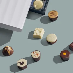 Vegetarian Chocolates|Chocolate Without Alcohol<Hotel Chocolat Patisserie Sleekster with Happy Anniversary Sleeve