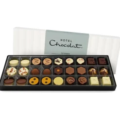 Vegetarian Chocolates|Chocolate Without Alcohol<Hotel Chocolat Patisserie Sleekster with Happy Anniversary Sleeve