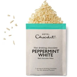 Hot Chocolate Flakes|Chocolate Flakes<Hotel Chocolat Peppermint-White Hot Chocolate Sachets – Limited Edition