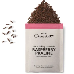 Fruity Chocolate|Raspberry Chocolate<Hotel Chocolat Raspberry Praline Hot Chocolate Sachets – Limited Edition