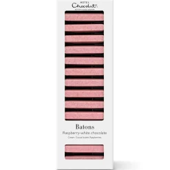 White Chocolate|Fruity Chocolate<Hotel Chocolat Raspberry-White Chocolate Batons