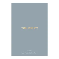 Vegetarian Chocolates|Letterbox Gifts<Hotel Chocolat Serious Dark Fix H-box with You Did It Sleeve