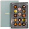 Letterbox Gifts|Chocolate Boxes<Hotel Chocolat Tipsy Truffles H-Box with Simply Thanks Sleeve
