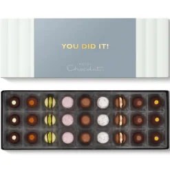 Vegetarian Chocolates|Letterbox Gifts<Hotel Chocolat Tipsy Truffles Sleekster with You Did It Sleeve