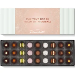 Vegetarian Chocolates|Letterbox Gifts<Hotel Chocolat Tipsy Truffles Sleekster with A Little Sparkle Sleeve