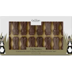 Chocolate Without Alcohol<Hotel Chocolat Unbelievably Vegan* Chocolate City Bunnies