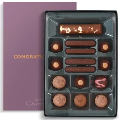 Vegetarian Chocolates|Vegan* Chocolate<Hotel Chocolat Unbelievably Vegan H-Box with Congratulations Sleeve