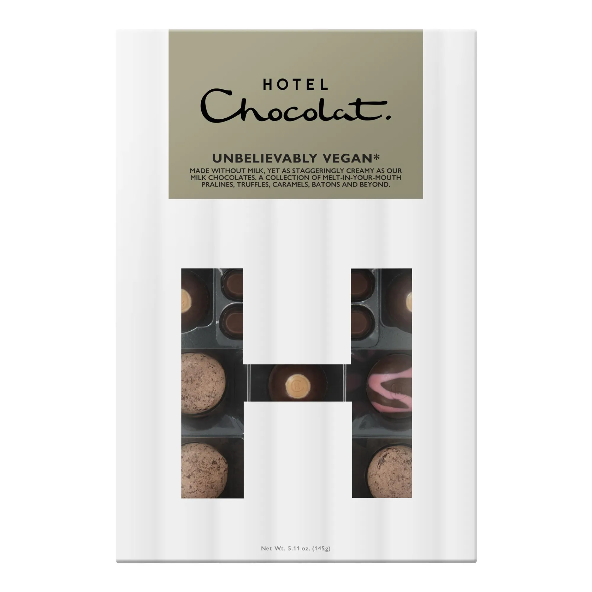 Chocolate Boxes|Chocolate Without Alcohol<Hotel Chocolat Unbelievably Vegan H-Box With Valentines Day Sleeve