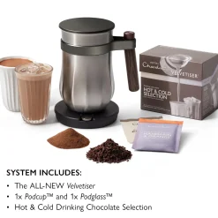 Hot Chocolate Machine|Chocolate Gift Sets<Hotel Chocolat Velvetiser - Pewter